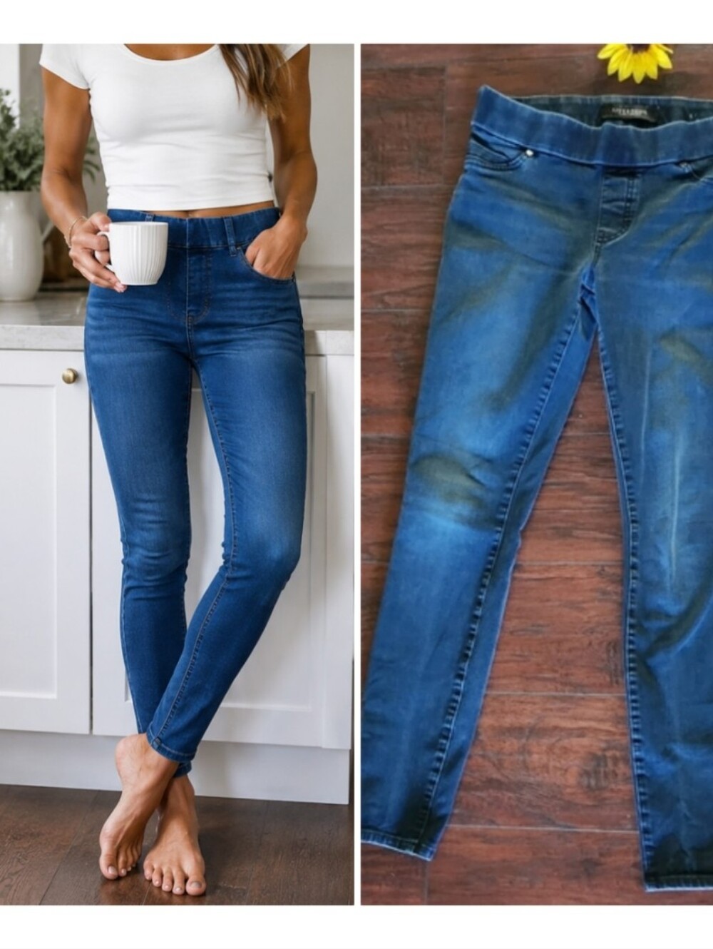 LIVERPOOL ELASTIC WAIST JEANS 👖